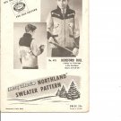 Mary Maxim 425, Unisex Hereford Bull Graph Style Cardigan Knitting Pattern