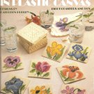 Floral Coasters Plastic Canvas Patterns, Leisure Arts 1107