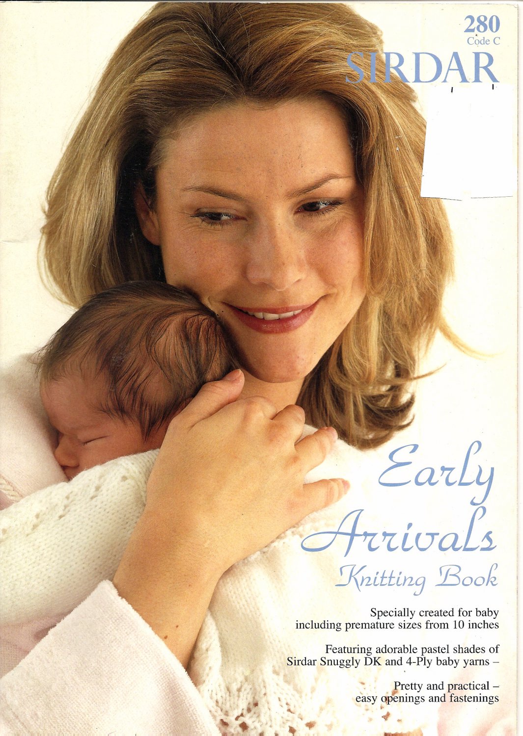 Sirdar Early Arrivals Knitting Book 280, Includes Patterns For