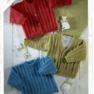 Sirdar 3005, Snuggly Crochet Sweater Patterns for Newborn to 6 Years old