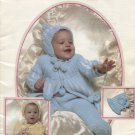 Leisure Arts 144, Baby's Book, Knitting and Crochet Pattern for Babies