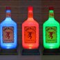 Fireball Cinnamon Whiskey 1.75 Liter Remote Controlled LED Bottle Lamp Color Changing Bar Light