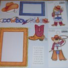 Cowboy Kids 2-MMI-Retired HTF-Scrapbook set