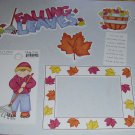 Falling Leaves-MMI-Retired HTF-Scrapbook set