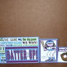 Batter Up Girl-5pc Mat Set