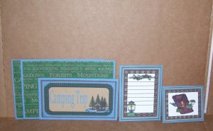 Camping Trip-5pc Mat Set