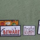 Fright Night 2-5pc Mat Set