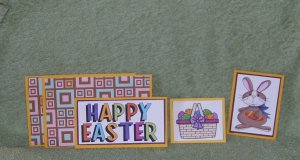Happy Easter Bunny-5pc Mat Set