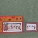 Happy Harvest-5pc Mat Set