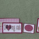 I Love My Cat-5pc Mat Set