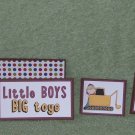 Little Boys Big Toys-5pc Mat Set