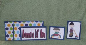 Momma's Little Man-5pc Mat Set