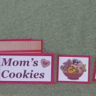 Mom's Cookies-5pc Mat Set