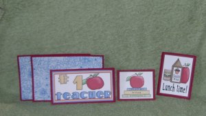 Number 1 Teacher-5pc Mat Set