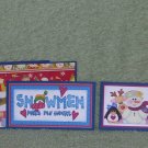 Snowman Melt My Heart Group-5pc Mat Set