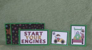 Start Your Engines-5pc Mat Set
