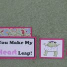 You Make My Heart Leap-5pc Mat Set
