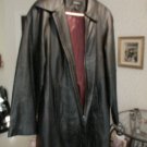 Leather Coat Medium