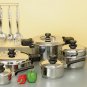 KTLP17 - Precise Heat 12Element 17pc Cookware Set with 2 Pressure Cookers