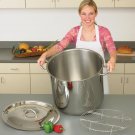KTSP65 - Precise Heat 65qt 9Element Surgical Stainless Steel Stock Pot.