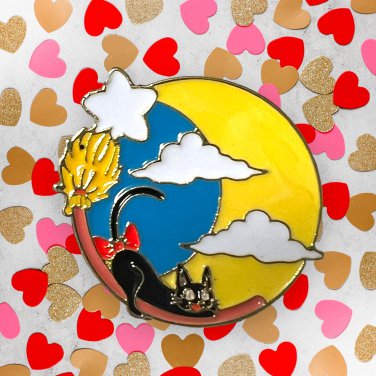 Studio Ghibli Kiki's Delivery Service Enamel Pin (Jiji)