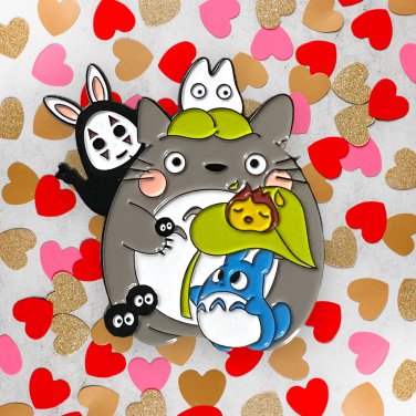Studio Ghibli Enamel Pin (Totoro and Friends)