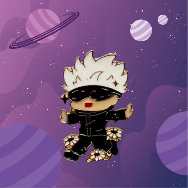 Jujutsu Kaisen Enamel Pin (Prancing Gojo)