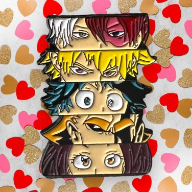 My Hero Academia Enamel Pin (Eyes)