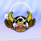 One Piece Enamel Pin (Chopper w. Horned Helmet)