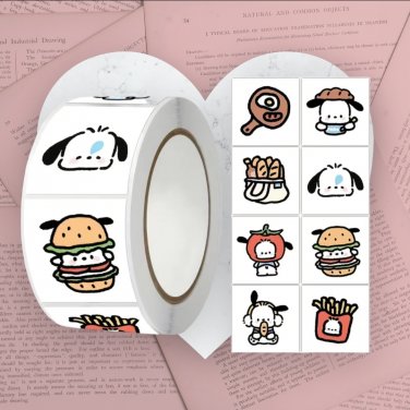 Sanrio Pochaco Roll Stickers X 8 Designs