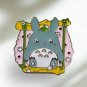 Studio Ghibli SPIRITED AWAY Enamel Pin (Totoro on Swing)