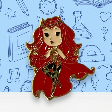 Marvel SCARLET WITCH Enamel Pin (Dagger)
