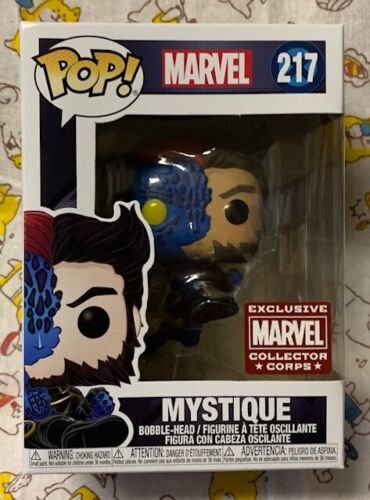 FUNKO Pop! X-MEN MYSTIQUE #217 Marvel Collectors Corps Exclusive