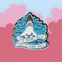 Live Each Week like it's Shark Week Enamel Pin