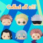Jujusitu Kaisen 'Fluffy Squeeze Bread" Character Keychains (blind bag X 1)