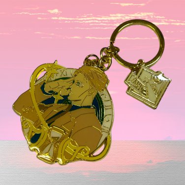 Jujutsu Kaisen Enamel Keychain with Pendant (Nanami)