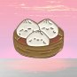 Basket of Buns Enamel Pin