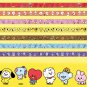 BTS BT21 WASHI Paper Tape (7 types/designs)