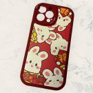 Phone Case for iPhone 13 ProMax (Lucky Fortune Bunnies)