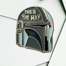 Star Wars Mandalorian Enamel Pin (Mando Helmet)