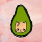 Avo-CAT-do Enamel Pin