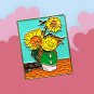 Vincent van Gogh Sunflower Enamel Pin