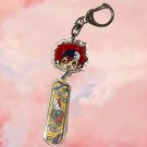SK8 the Infinity REKI + Skateboard Acrylic Keychain