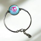 TWICE Logo in Glass Bezel Bracelet