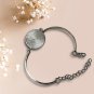 Sailor Moon Shield in Glass Bezel Bracelet