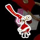 BAD BUNNY Heart Mascot Character Keychain with Charm and Strap (V4)