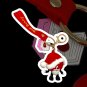 BAD BUNNY Heart Mascot Character Keychain with Charm and Strap (V4)