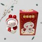 Lunar New Year Resin Lucky (Laughing) Bunny in Winter Cloak (B)