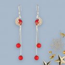 Lunar New Year Earrings Phoenix with Tassels (X)