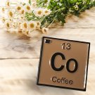 Table of Element Coffee Enamel Pin